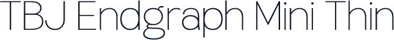 TBJ Endgraph Mini Thin