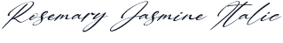 Rosemary Jasmine Italic