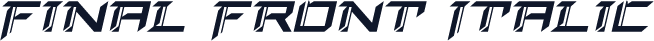 Final Front Italic