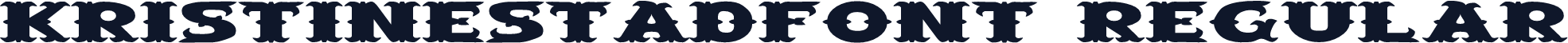 KRISTINESTADfont Regular