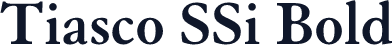 Tiasco SSi Bold