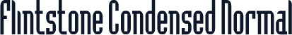 Flintstone Condensed Normal