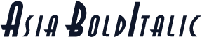 Asia BoldItalic