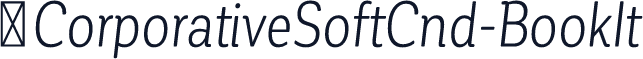 ☞CorporativeSoftCnd-BookIt
