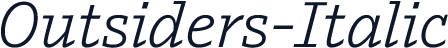 Outsiders-Italic