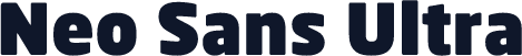 Neo Sans Ultra