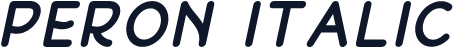Peron Italic