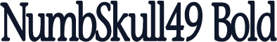 NumbSkull49 Bold