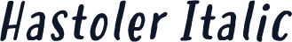 Hastoler Italic