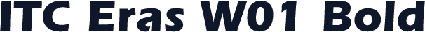 ITC Eras W01 Bold