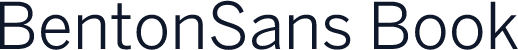 BentonSans Book