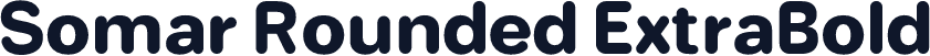 Somar Rounded ExtraBold