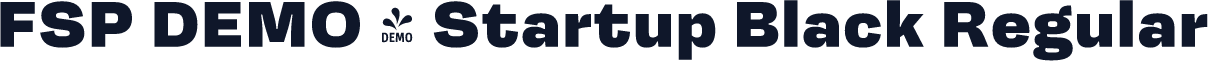 FSP DEMO - Startup Black Regular
