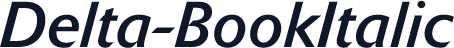 Delta-BookItalic