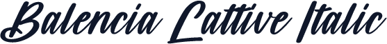 Balencia Lattive Italic