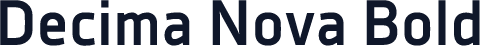 Decima Nova Bold