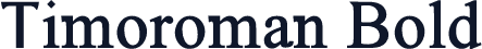 Timoroman Bold