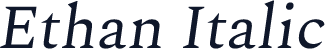 Ethan Italic