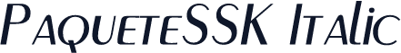PaqueteSSK Italic