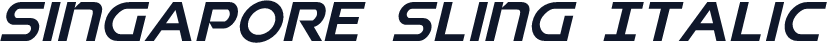 Singapore Sling Italic