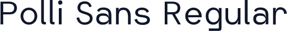 Polli Sans Regular