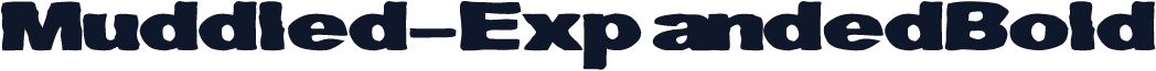 Muddled-ExpandedBold