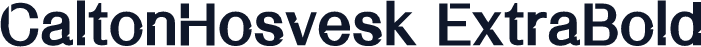 CaltonHosvesk ExtraBold