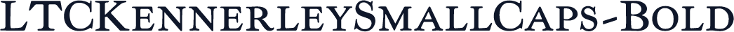 LTCKennerleySmallCaps-Bold