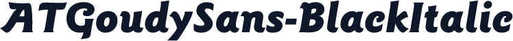 ATGoudySans-BlackItalic