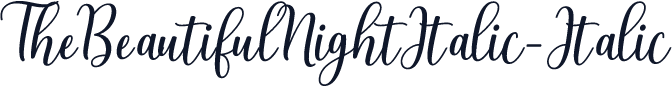 TheBeautifulNightItalic-Italic