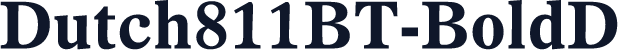 Dutch811BT-BoldD
