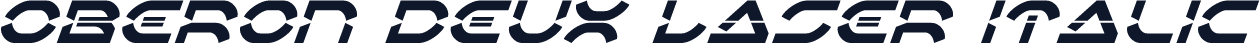 Oberon Deux Laser Italic