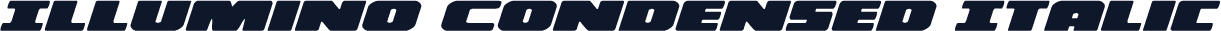 Illumino Condensed Italic