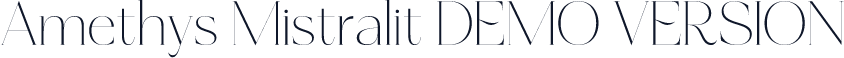 Amethys Mistralit DEMO VERSION