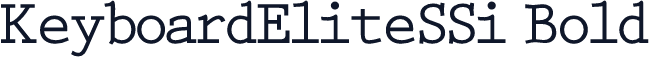 KeyboardEliteSSi Bold