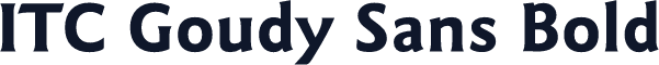 ITC Goudy Sans Bold