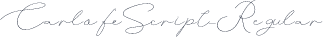CarlofeScript-Regular