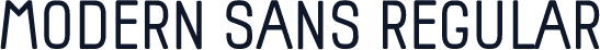 Modern Sans Regular