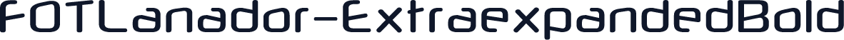 FOTLanador-ExtraexpandedBold