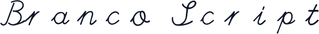 Branco Script
