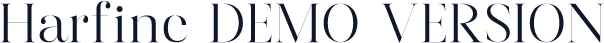 Harfine DEMO VERSION