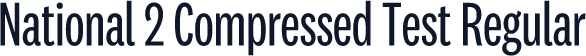 National 2 Compressed Test Regular
