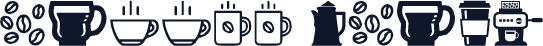coffee icons