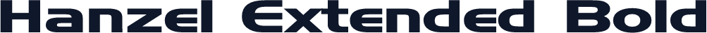 Hanzel Extended Bold