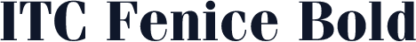 ITC Fenice Bold