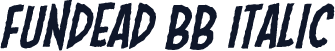 Fundead BB Italic