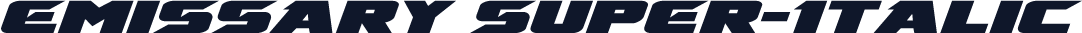 Emissary Super-Italic