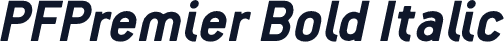 PFPremier Bold Italic