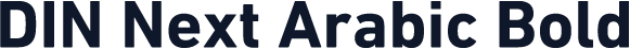 DIN Next Arabic Bold