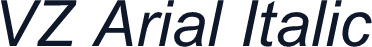 VZ Arial Italic